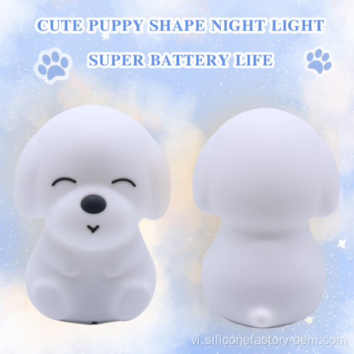 Trang chủ Sử dụng mô hình dễ thương Silicone Kids Night Light